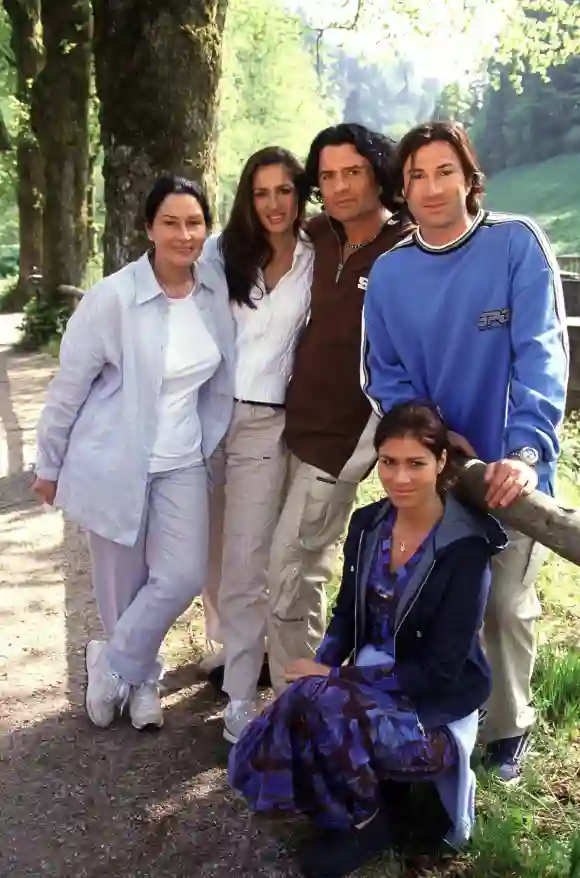 Die Familie Coradalis: Ingrid, Angeliki, Costa, Lucas und Eva