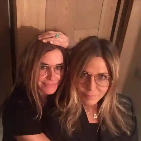 Courteney Cox und Jennifer Aniston