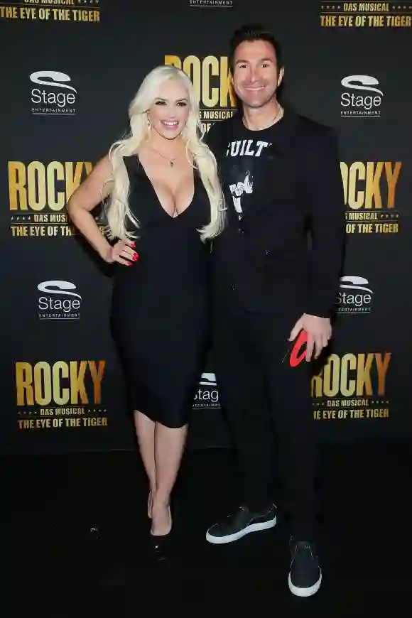 Daniela Katzenberger und Lucas Cordalis bei der "Rocky"-Premiere in Stuttgart