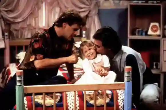 Dave Coulier, Mary Kate Olsen, Ashley Olsen und Bob Saget