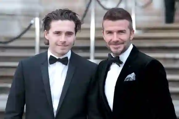 Brooklyn Beckham und David Beckham