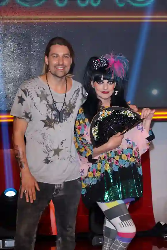 David Garrett und Nina Hagen