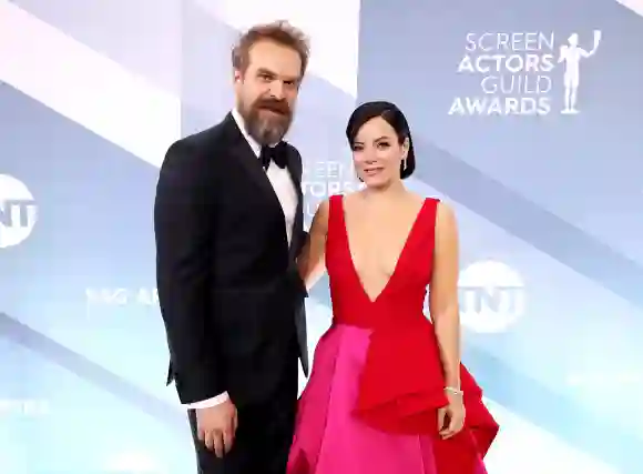 David Harbour und Ehefrau Lily Allen