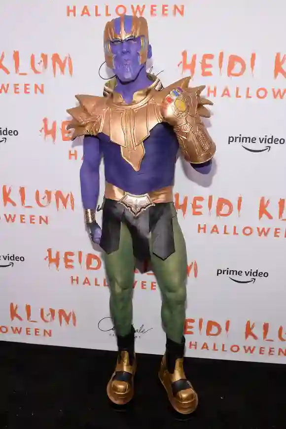 David Kirsch auf der Halloween-Party von Heidi Klum 2019