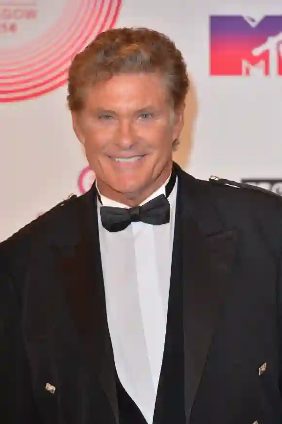 David Hasselhoff bei der Verleihung der MTV Europe Music Awards 2014