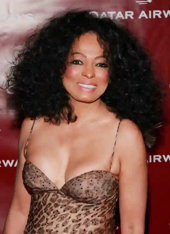 Diana Ross bei einer Gala von Qatar Airways