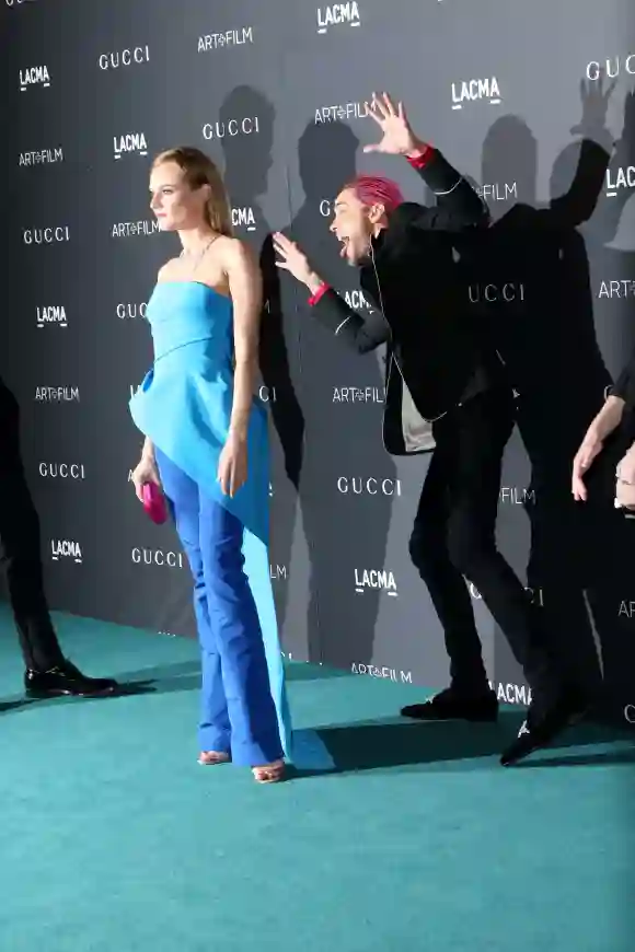 Jared Leto photobomed Diane Kruger