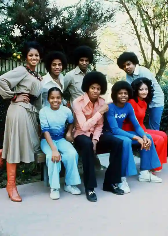 Die Familie Jackson im Jahr 1978