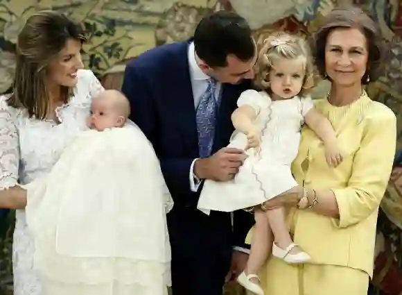 Taufe Prinzessin Sofia Spanien