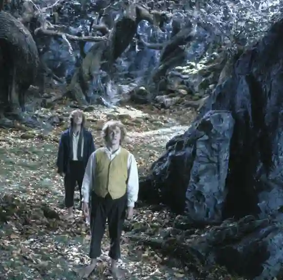 Dominic Monaghan und Billy Boyd in „Der Herr der Ringe: Die zwei Türme“