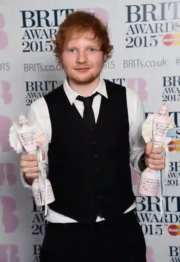 Ed Sheeran bei den BRIT Awards