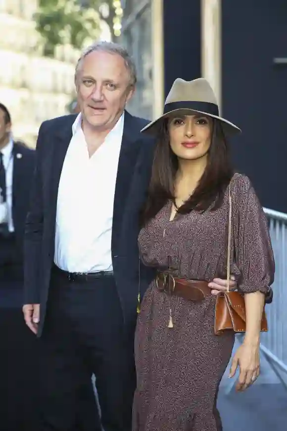 Salma Hayek und ihr MannFrancois - Henri Pinault