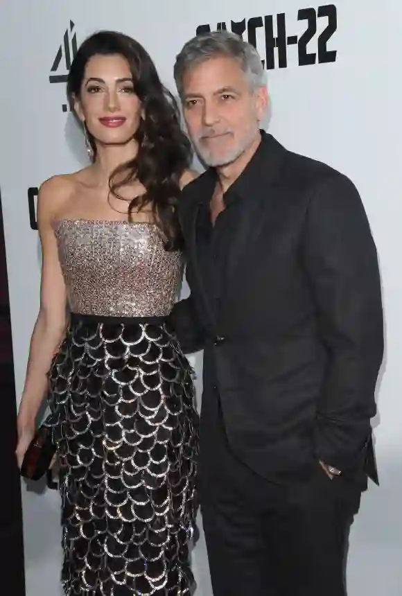 George und Amal Clooney im Jahr 2019