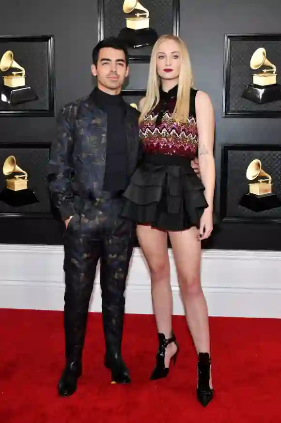 Sophie Turner und Joe Jonas bei den 62. jährlichen Grammy Awards