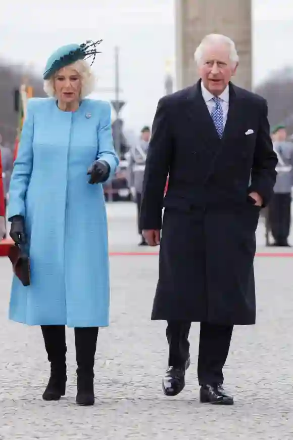 Königin Camilla und König Charles besuchen Deutschland - Tag eins