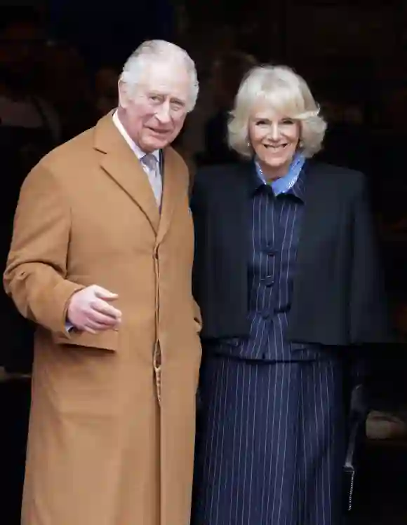 König Charles und Königin Camilla besuchen Malton in Yorkshire