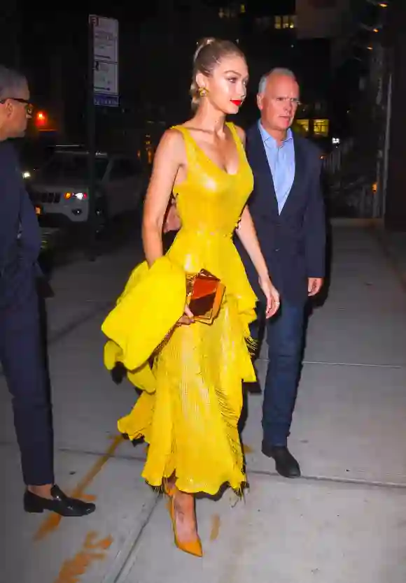 Gigi Hadid 2017 in New York Model Figur
