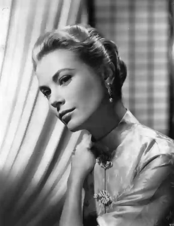 Grace Kelly bei einem Fotoshooting