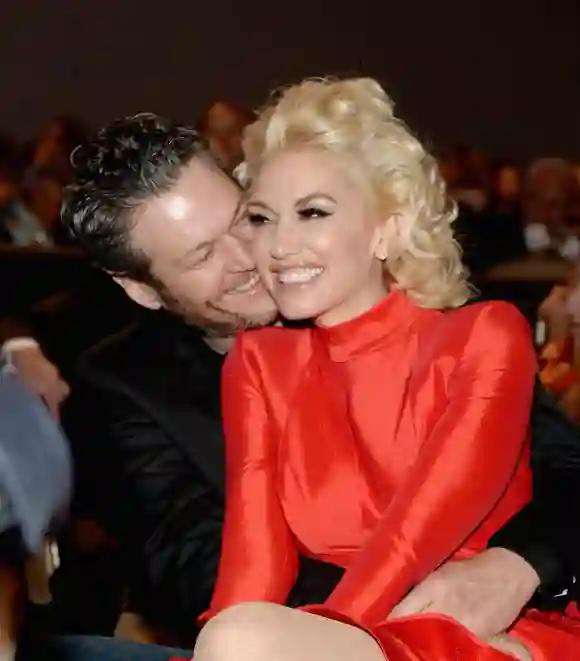 Gwen Stefani und Blake Shelton verliebt bei der Pre-Grammy Gala in Hollywood