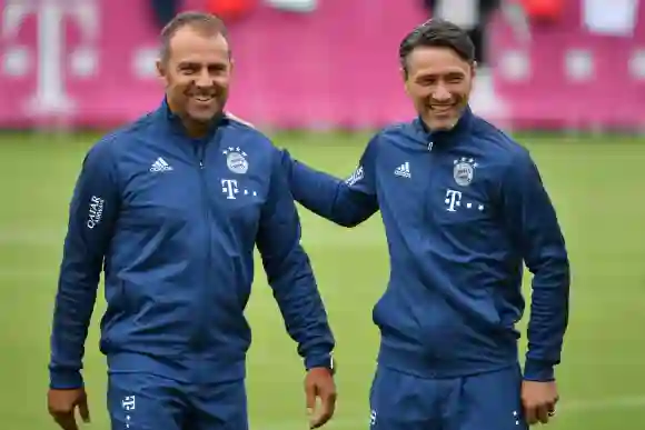 Hansi Flick (li.) und Niko Kovac