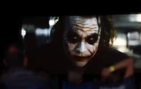 Heath Ledger als "Joker"