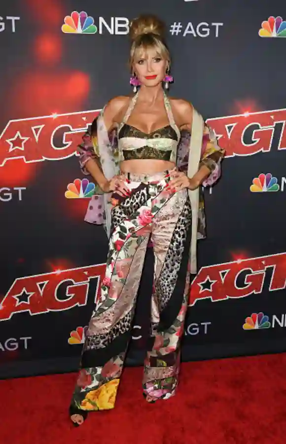 Heidi Klum bei den Live-Shows der 16. Staffel von „America's Got Talent“ im Dolby Theatre am 17. August 2021 in Hollywood, Kalifornien