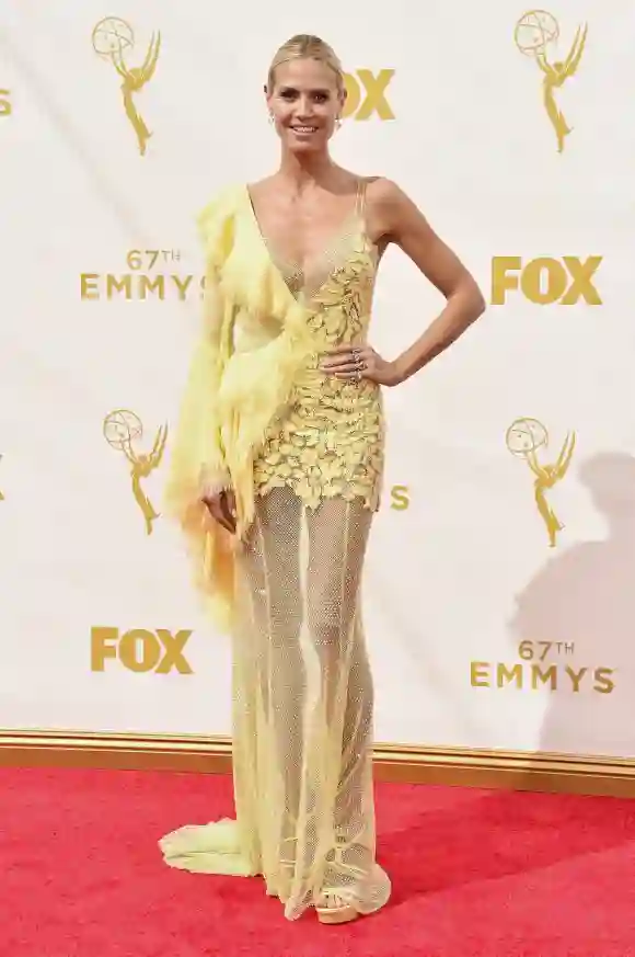 Heidi Klum bei den Emmy Awards