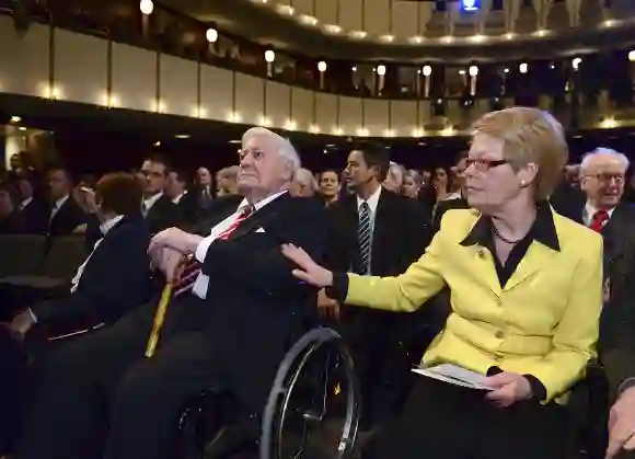 Helmut Schmidt und Tochter Susanne