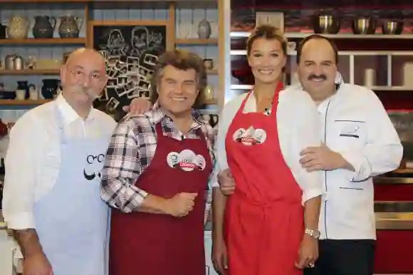 Horst Lichter, Andy Borg, Franziska van Almsick und Johann Lafer