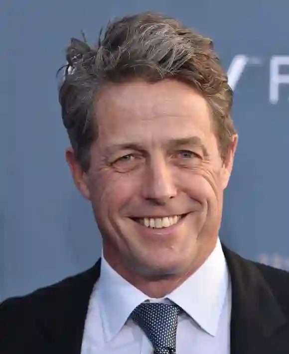 Hugh Grant ist ziemlich ergraut