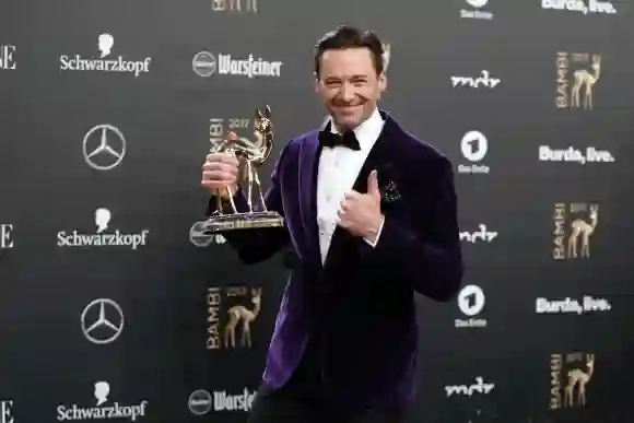 Hugh Jackman gewann den Bambi in der Kategorie Entertainment