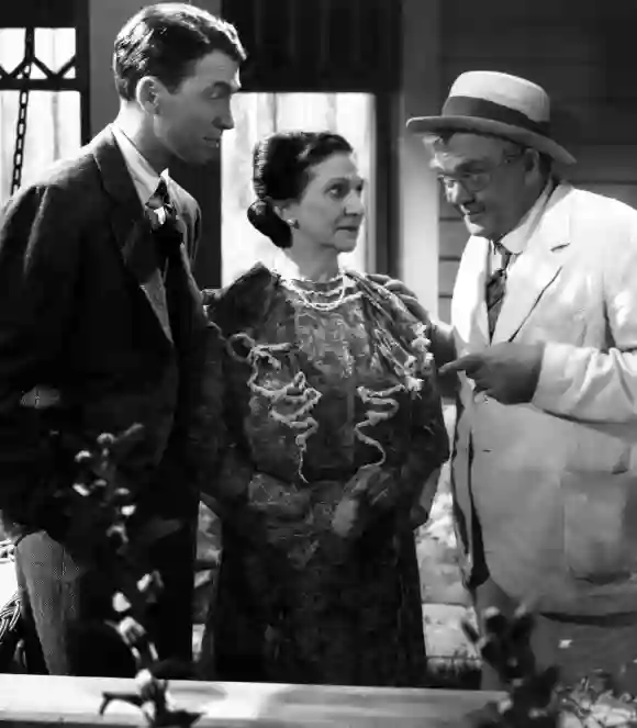 James Stewart und Beulah Bondi in „Ist das Leben nicht schön?“