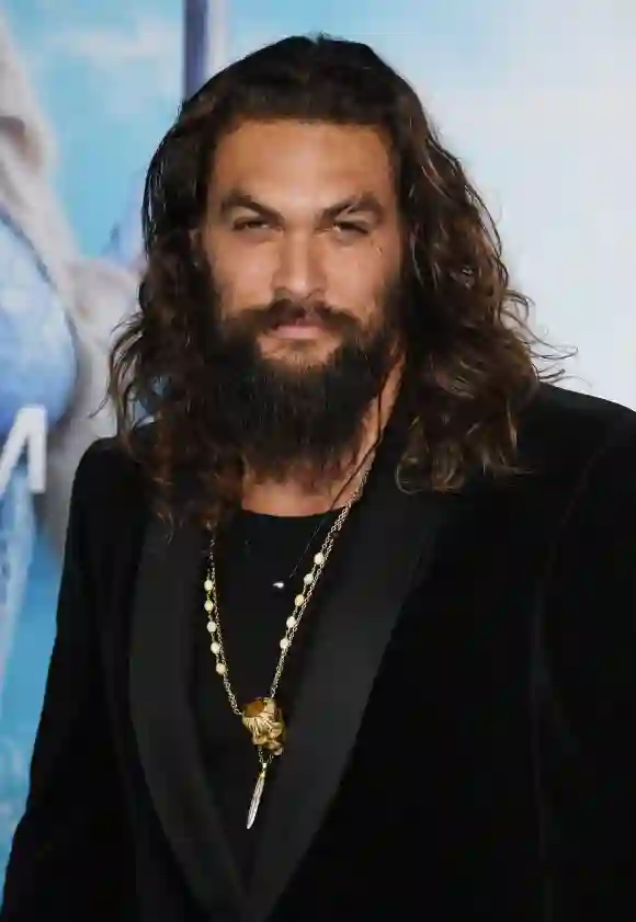 Jason Momoa bei der Weltpremiere von „Aquaman“