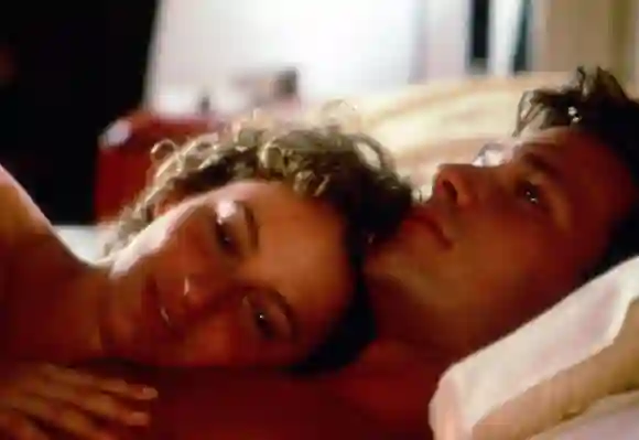 Jennifer Grey und Patrick Swayze in einer Szene aus dem Film 'Dirty Dancing'