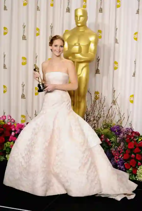 Jennifer Lawrence gewann mit 22 Jahren einen Oscar für ihre Hauptrolle im Film „Silver Linings Playbook“