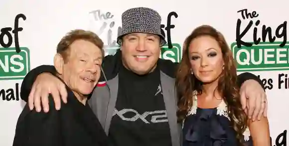 Jerry Stiller, Kevin James und Leah Remini bei einer „King of Queens“-Premiere