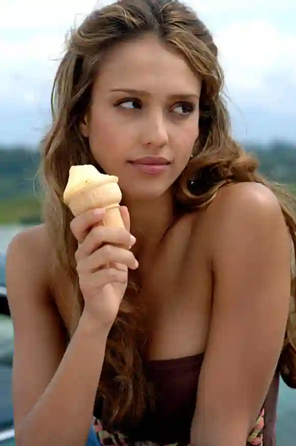 Jessica Alba in „Der Glücksbringer“ im Jahr 2007