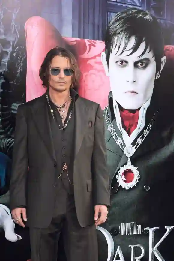 Johnny Depp bei der "Dark Shadows"-Premiere 2012