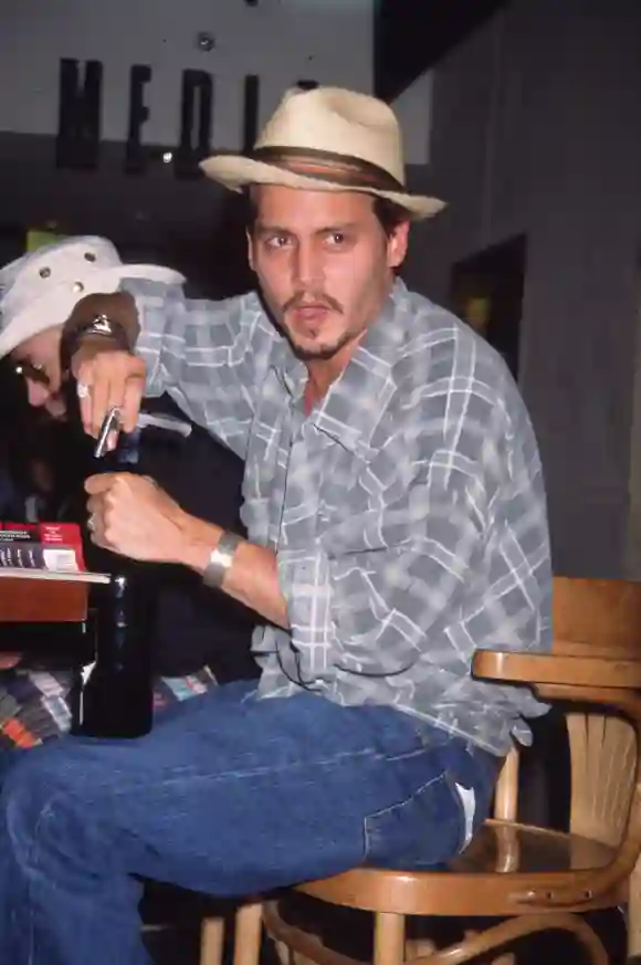 Johnny Depp trinkt leidenschaftlich gern Rotwein