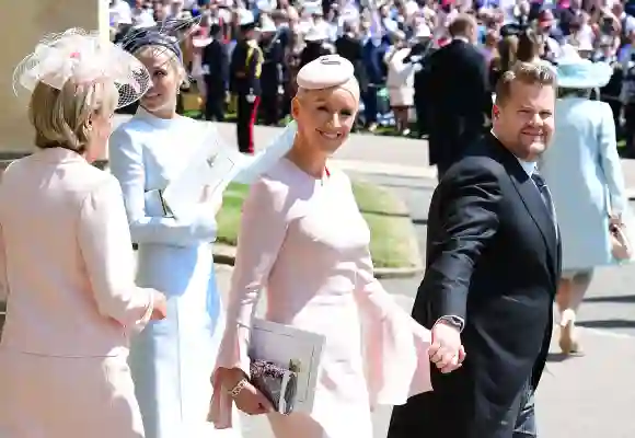 Julia Carey und James Corden bei Prinz Harrys Hochzeit