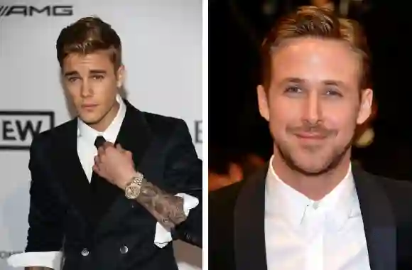 Justin Bieber und Ryan Gosling