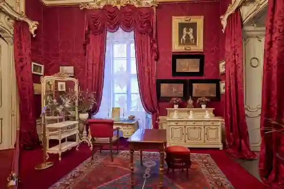 Kaiserappartements von Kaiser Franz Joseph und Kaiserin Elisabeth in der Hofburg Wien