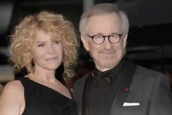 Kate Capshaw und Steven Spielberg sind glücklich