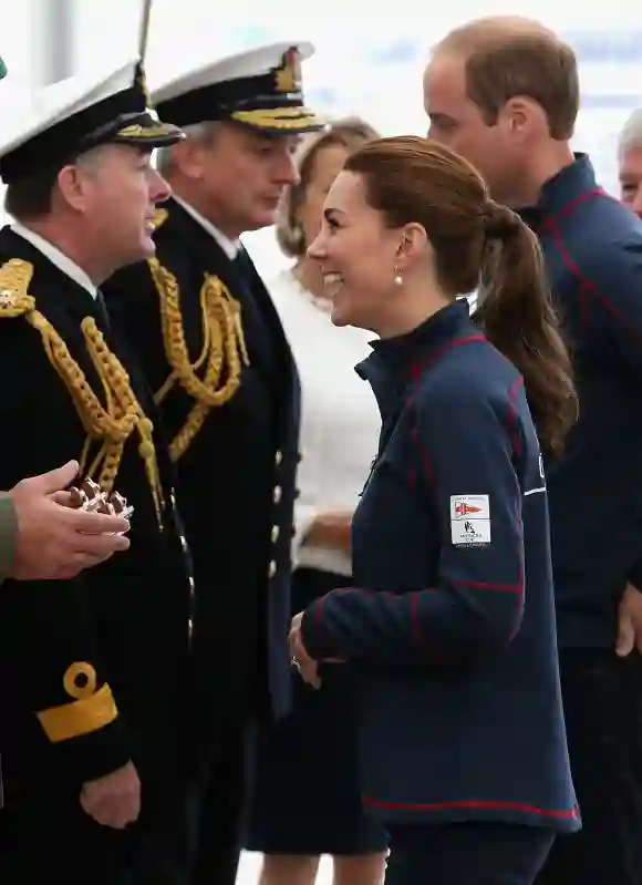 Kate Middleton und Prinz William in Portsmouth