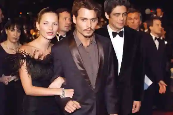 Damals ein Paar: Kate Moss und Johnny Depp im Jahr 1998