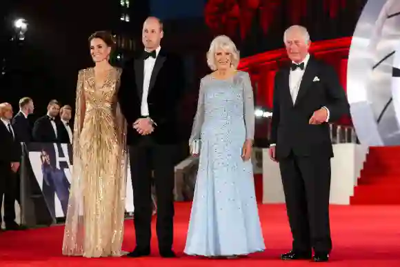 Kate, William, Camilla und Charles
