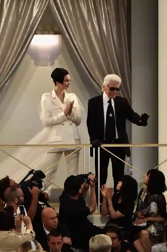 Kendall Jenner durfte für Karl Lagerfelds Chanel-Show laufen