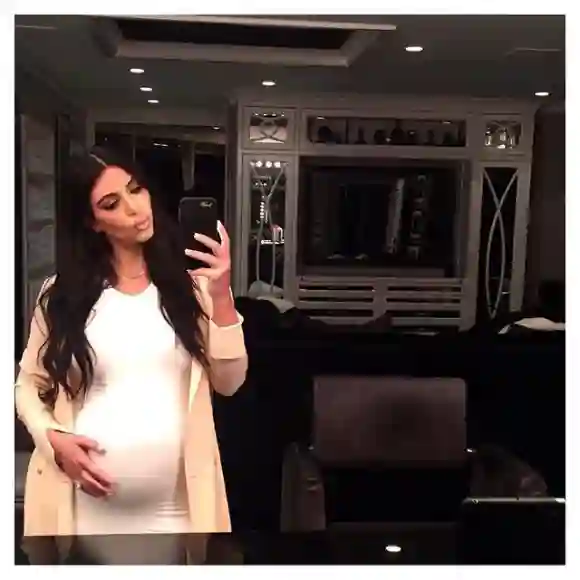 Kim Kardashian ist zum zweiten Mal schwanger