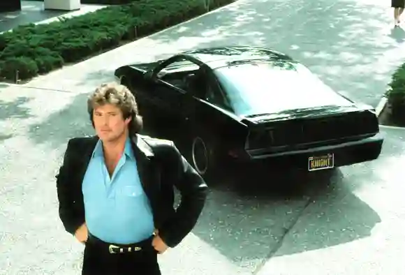 David Hasselhoff in "Knight Rider"