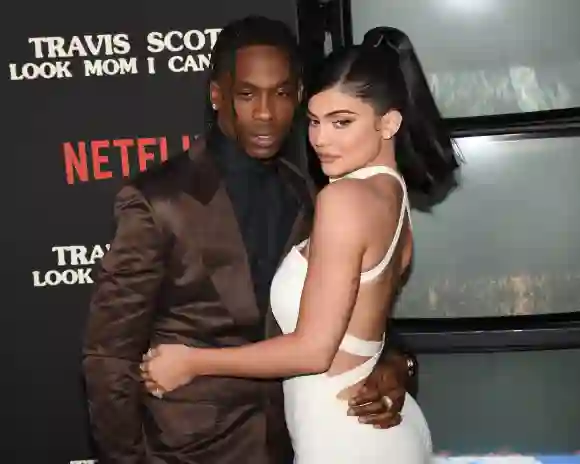 Travis Scott und Kylie Jenner besuchen die Premiere von Netflix s Travis Scott: Look Mom I Can Fly in Santa Monica